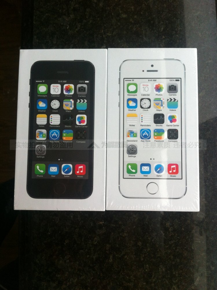 苹果iPhone 5S国行 土豪金色 银白色 深空灰现
