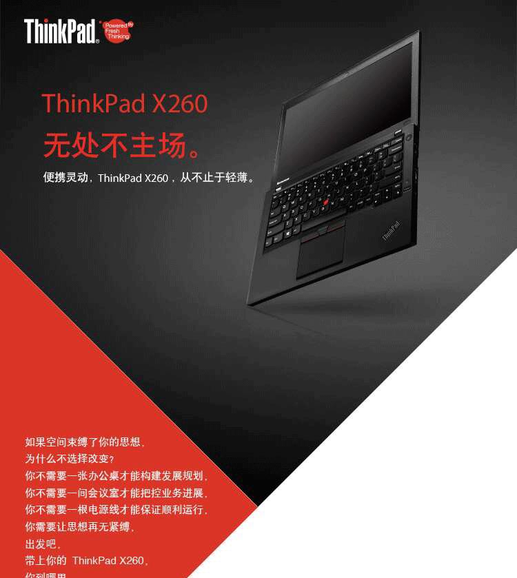 thinkpad x260(20f6a004cd)新品上市12.